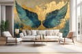 NOWOCZESNA TAPETA DO SALONU SYPIALNI angel wings 