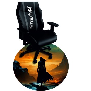 PODKŁADKA POD FOTEL OCHRONNA TAJEMNICZA POSTAĆ PRZEJSĆIE PRZEZ KANION