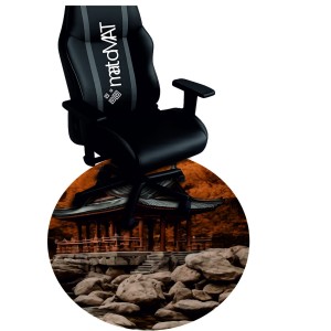 PODKŁADKA POD FOTEL OCHRONNA JAPOŃSKIE DOJO OKRĄGŁA