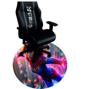 PODKŁADKA OKRĄGŁA POD FOTEL OCHRONNA STAR-WOMAN PIERWSZA MISJA