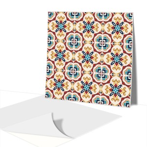 płytki samoprzylepne z winylu KOLOROWE AZULEJOS 