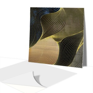 WINYLOWE kafelki PCV 30x30 cm ZŁOTE LIŚCIE