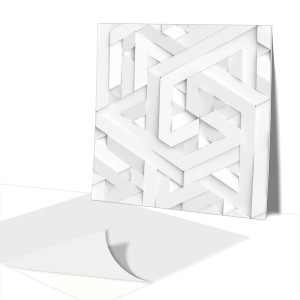 Kafelki PCV samoprzylepne 30cm Geometryczny Wzór