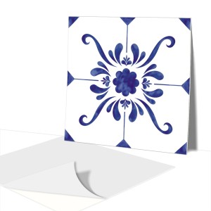 Kafelki PCV samoprzylepne 30cm Ozdobne Roślinne