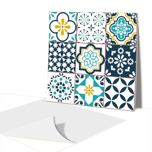 płytki  samoprzylepne do kuchni azulejos