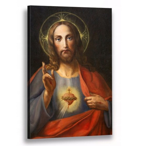 obraz na płótnie canvas serce jezusa