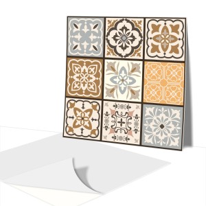 Samoprzylepne kafelki PCV 30x30 TURECKI PATCHWORK