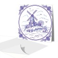 Kafelki PCV samoprzylepne 30cm Wiatrak Azulejos