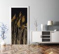NAKLEJKA FOTOTAPETA NA DRZWI MEBLE boho zboże natura 