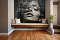 Fototapeta na wymiar Artystyczna Wizja Kobiety do salonu sypialni 