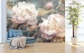 Fototapeta do salonu sypialni RÓŻANE PIĘKNO DUŻE KWIATY 