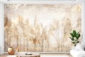 Fototapeta do salonu sypialni BOHO STYL Trawa pampasowa natura