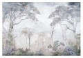 Fototapeta na wymiar TROPIKALNY LAS WE MGLE DRZEWA NATURA