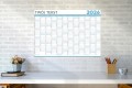 Planer kalendarz na 2026 ROK ścienny ścieralny dziennik roczny URLOPY PLANY