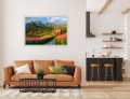 Duży Obraz CANVAS Hala Gąsienicowa TATY POLSKA do salonu sypialni