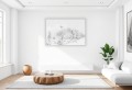Obraz CANVAS ścienny Zimowy szlak na Śnieżkę do salonu sypialni