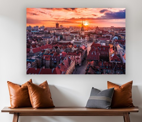 Obraz CANVAS Poznań wakacje do salonu sypialni na ścianę