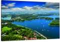 Obraz CANVAS Kraina Wielkich Jezior, Mazury do salonu sypialni na ścianę