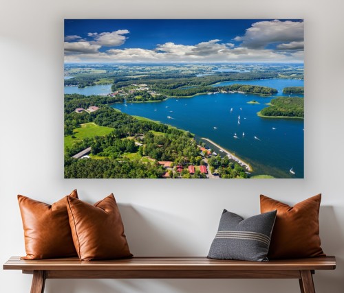 Obraz CANVAS Kraina Wielkich Jezior, Mazury do salonu sypialni na ścianę