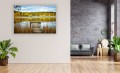 Obraz CANVAS Krajobraz jezioro, Mazury do salonu sypialni na ścianę