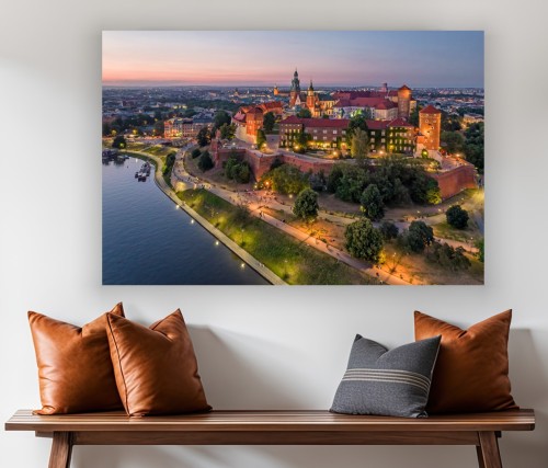 Obraz CANVAS Wawel, Kraków do salonu sypialni na ścianę