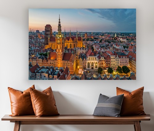 Obraz CANVAS Apartamenty Lion do salonu sypialni na ścianę