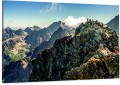 Obraz CANVAS Rysy, Tatry do salonu sypialni na ścianę