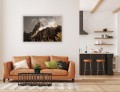 Obraz CANVAS Łomnica, Tatry Wysokie do salonu sypialni na ścianę