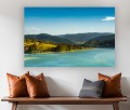 Obraz CANVAS bieszczady jezioro do salonu sypialni na ścianę