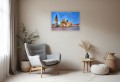 Obraz CANVAS KRAKÓW KOŚCIÓŁ MARIACKI STARÓWKA do salonu sypialni na ścianę