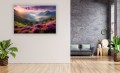 Obraz CANVAS kraina purpurowych wzgórz do salonu sypialni na ścianę