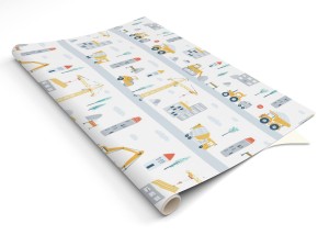 OKLEINA MEBLOWA FOLIA SAMOPRZYLEPNA dla chłopca PLAC BUDOWY