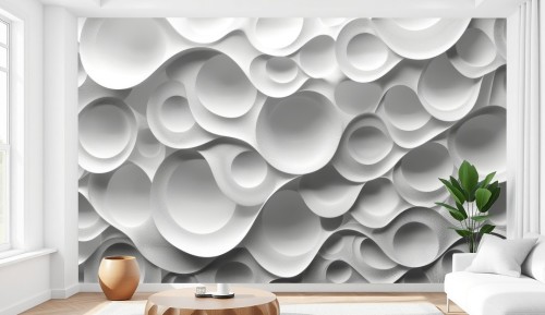 Fototapeta do salonu sypialni wzory rzeźba NA WYMIAR