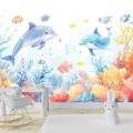 Fototapeta DO POKOJU DZIECKA PODWODNY ŚWIAT W PASTELACH 