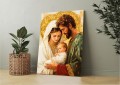 Obraz Religijny Święta Rodzina Józef Maryja Jezus sztuka nowoczesna