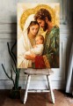 Obraz Religijny Święta Rodzina Józef Maryja Jezus sztuka nowoczesna