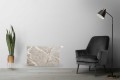 Magnetyczna MATA na kaloryfer osłona grzejnika do salonu TAUPE MARBLE 