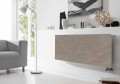 MAGNETYCZNA MATA Osłona Magnes na kaloryfer TAUPE NATURAL glamur 