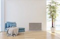 MAGNETYCZNA MATA Osłona Magnes na kaloryfer TAUPE NATURAL glamur 