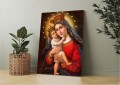 OBRAZ na płótnie Madonna z Dzieciątkiem Jezus IKONA religijny obraz