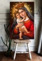 OBRAZ na płótnie Madonna z Dzieciątkiem Jezus IKONA religijny obraz