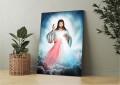 OBRAZ Boskie Miłosierdzie CANVAS RELIGIJNY na płótnie JEZU UFAM TOBIE 