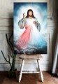 OBRAZ Boskie Miłosierdzie CANVAS RELIGIJNY na płótnie JEZU UFAM TOBIE 