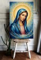 OBRAZ Religijny Madonna Dolorosa Najświętsza Maryja Panna CANVAS NA PŁÓTNIE