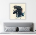 OBRAZ CANVAS RELIGIJNY portret Jezus Chrystus w koronie cierniowej