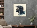 OBRAZ CANVAS RELIGIJNY portret Jezus Chrystus w koronie cierniowej