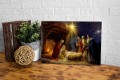  OBRAZ religijny ŚWIĘTA RODZINA BOŻE NARODZENIE W BETLEJEM TRZEJ KRÓLOWIE