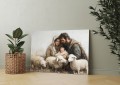 OBRAZ do salonu religijny na płótnie ŚWIĘTA RODZINA Holy Family CANVAS