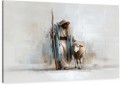  OBRAZ religijny canvas DOBRY PASTERZ JEZUS CHRYSTUS Z OWIECZKĄ 