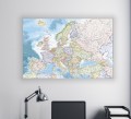  DUŻY OBRAZ Polityczna Mapa Europy canvas ścienny DO BIURA SALONU 